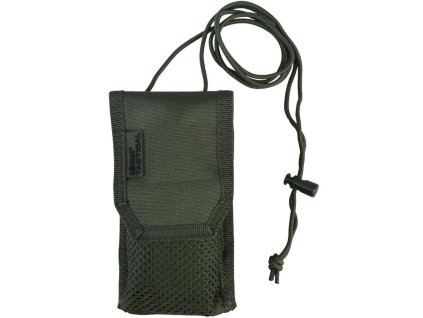 Pouzdro MOLLE ochranné pro telefony se šnůrkou ZELENÉ