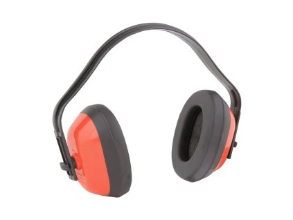 Mušlové chrániče sluchu EN 352-1 Typ B613 ČERVENÁ