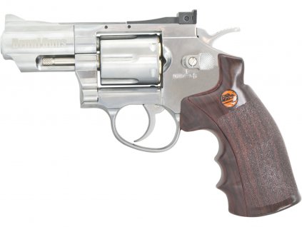 Vzduchový revolver Bruni Super Sport 708 chrom 4,5mm  + Doprava zdarma na další nákup