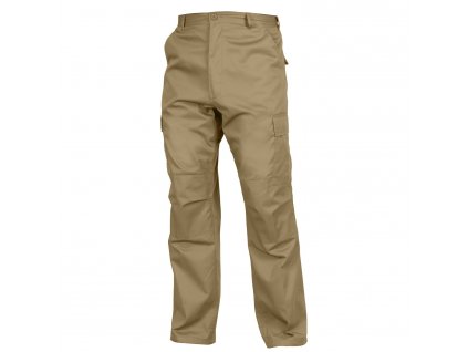 Kalhoty BDU RELAXED ZIPPER FLY KHAKI  + Doprava zdarma na další nákup