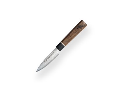 Okrajovací nůž Paring Suncraft VG-10 Black Damascus 80 mm  + Sleva 200,- Kč s kódem "DELI200"