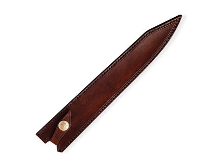 Kožená Saya pro nůž Yanagiba/Sashimi 270 mm Dellinger Octagonal Full Damascus