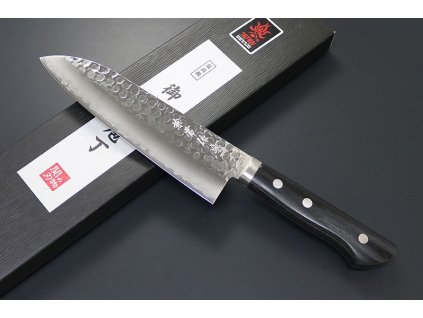 21863 japonsky nuz santoku 165mm kanetsune tsuchime vg 1 series tsuchime mirror polish