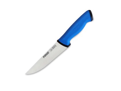 Řeznický porcovací nůž 140 mm - modrý, Pirge DUO Butcher
