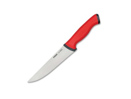 Řeznický porcovací nůž 160 mm - červený, Pirge DUO Butcher