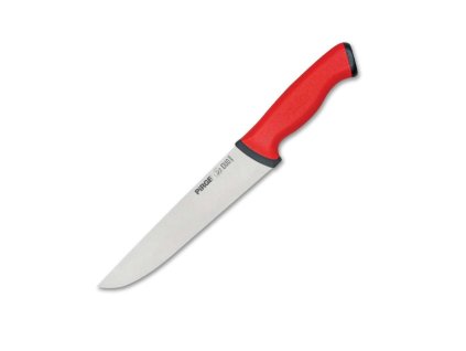 Řeznický porcovací nůž 200 mm - červený, Pirge DUO Butcher