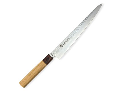 24914 1 nuz wa sujihiki slicer 240mm sakai takayuki vg 10 zelkova oktagon