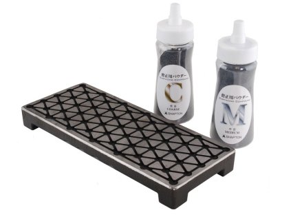 25325 lapovaci deska shapton naoru se dvema lapovacimi brusnymi prasky