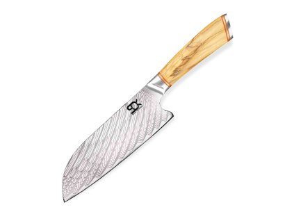 25541 1 nuz santoku 175 mm sok olive sunshine damascus 2