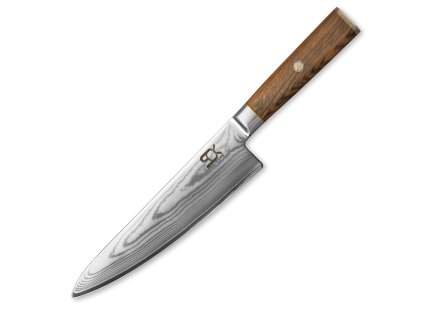Nůž kuchyňský Chef/Gyuto 210 mm SOK Cocobolo White Damascus  + Sleva 100,- Kč s kódem "DELI100"