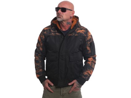 Pánská zimní bunda Yakuza Graveyard Ultimate WJB 22053 Black/orange