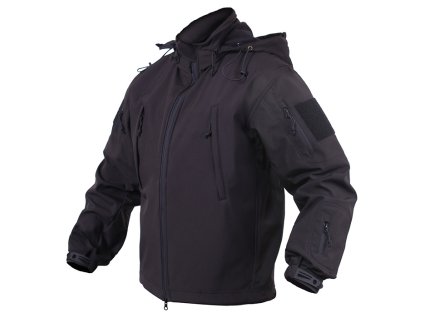 Bunda CONCEALED CARRY softshell ČERNÁ (velikost 3XL)