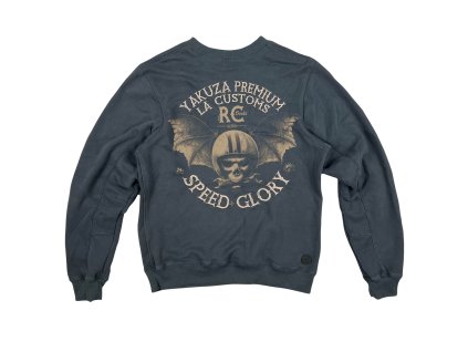 Yakuza Premium Pánská mikina 3621 dark grey (Velikost 3XL)