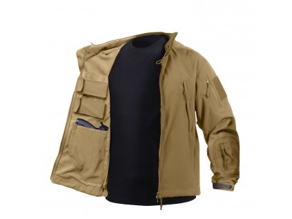 Bunda CONCEALED CARRY softshell COYOTE BROWN  + Doprava zdarma na další nákup