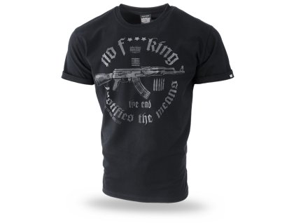 Pánské triko Dobermans Aggressive WEAPON 243A černé (Velikost XXL)