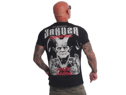 Pánské triko Yakuza Hate TSB 23034 black