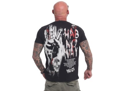 Pánské triko Yakuza Rehab Regular 90044 black (Velikost XL)