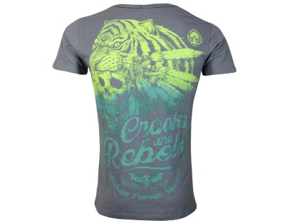 Pánské triko Yakuza Premium YPS 3603 grey (Velikost M)