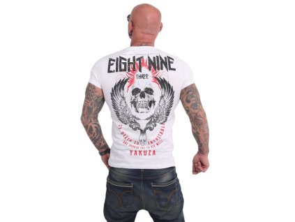 Pánské triko Yakuza Inevitable 17028 white (Velikost 4XL)