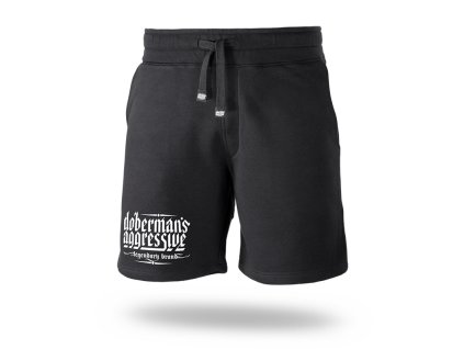 Pánské teplákové kraťasy Dobermans Aggressive Small Logo SP316A (Velikost M)