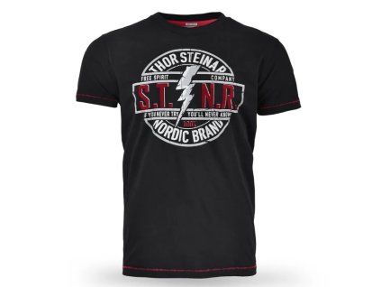 Pánské triko Thor Steinar Free Spirit schwarz (Velikost M)