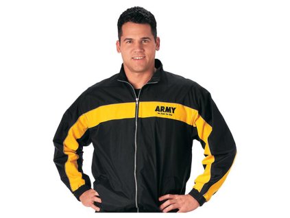 Mikina ARMY ČERNÁ (velikost M)