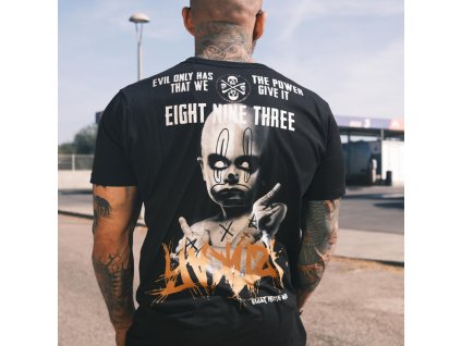 Pánské triko Yakuza Evil Power 24037 black (Velikost XL)