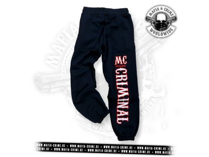 Pánské tepláky Mafia & Crime Boys Pant schwarz (Velikost 3XL)