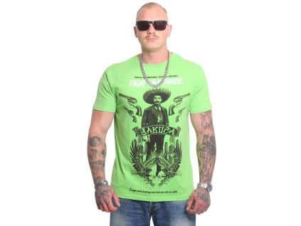 Pánské triko Yakuza Desperado V02 24041 green neon (Velikost XL)