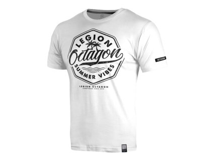 Pánské triko Octagon Summer Vibes white