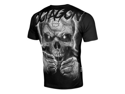 Pánské triko Octagon Oldskull Fans black