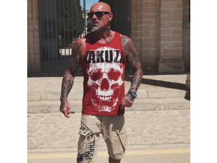 Pánské tílko Yakuza Weird Slim Racer 24042 chilli pepper