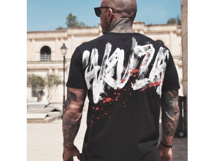 Pánské triko Yakuza Brushed 24048 black