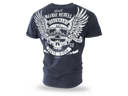 Pánské triko Dobermans Aggressive REBELL 44 TS179A (Velikost L)