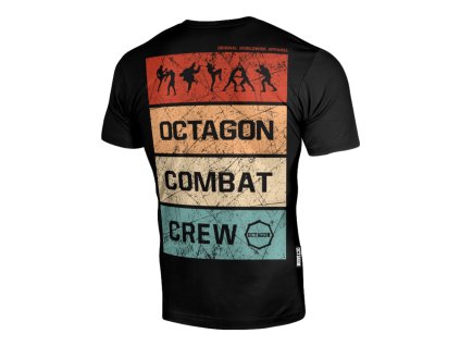 Pánské triko Octagon Combat Crew black