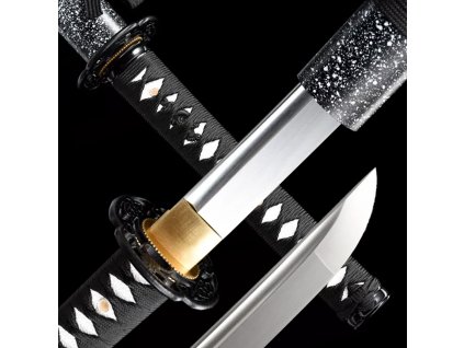 11778 dekorativni replika samurajskeho mece katana tanikaze 2 26 shaku uhlikova ocel aisi 1065 diamond shaped yokote bo hi
