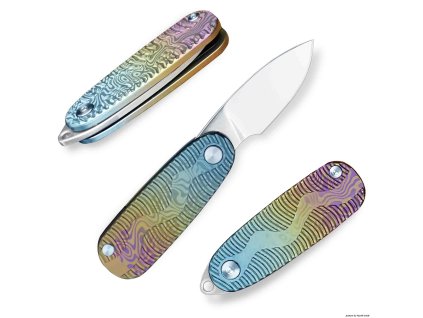 Malý zavírací nůž Dellinger Koishi DC53 Mirror, s řetízkem