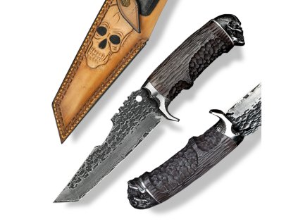 3816 lovecky damaskovy nuz dellinger skull vg 10