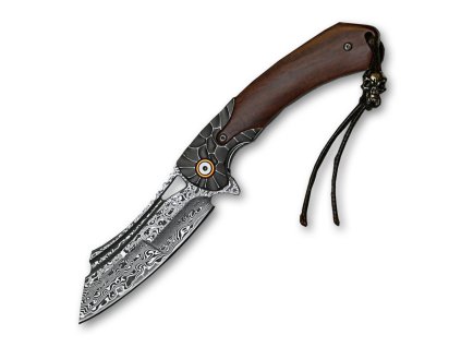 4245 15 lovecky zaviraci damaskovy nuz dellinger rock vg 10