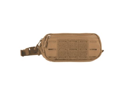 Ledvinka VELCRO panel - MOLLE LASER vazba DARK COYOTE