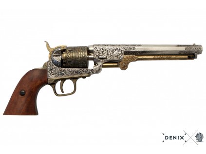 denix Revolver Navy de la Guerra de Secesion USA 1851