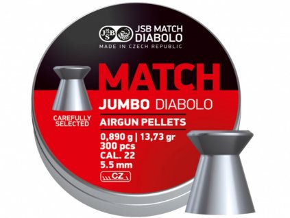 Diabolo JSB Jumbo Match 5,50mm 300ks