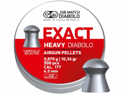 Diabolo JSB Exact Heavy 4,52mm 500ks