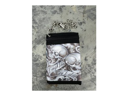 Legal Life Látková peněženka s řetízkem Lebkoun (Velikost Unisex)