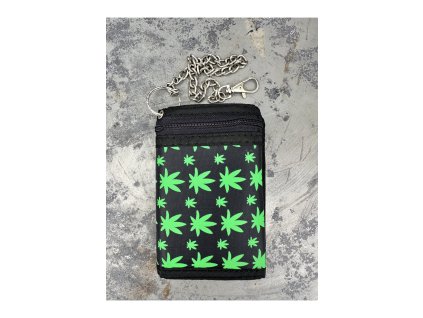 Legal Life Látková peněženka s řetízkem Tráva (Velikost Unisex)