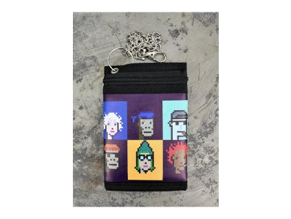 Legal Life Látková peněženka s řetízkem Krypto