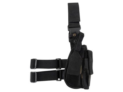 Pouzdro pistolové TACTICAL stehenní VCAM BLACK