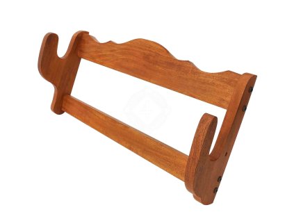 Nástěnný dřevěný držák na pušku z masivního akátu Mythrojan - Outlet