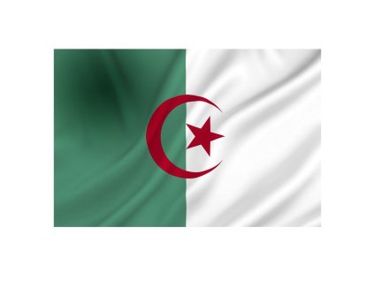 Vlajka státní ALŽÍRSKO