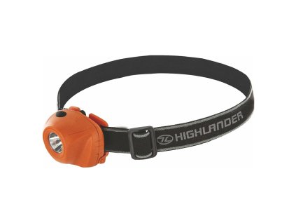 Svítilna čelová BEAM 1 Watt/50 Lumens ORANŽOVÁ